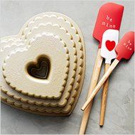 uxcell Casa-J Bakeware Novelty Heart Shape Cake pans 4 Inch Stainless Steel N7