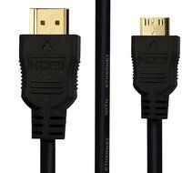 Yason High Speed-hdmi to Mini Hdmi Cable - 3d &amp; 4k Resolution Ready with Ethernet - 6 Feet/ 1.8 Meter N4