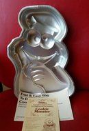 Wilton Cake Pan: Cookie Monster (502-7415, 1981)