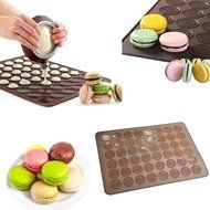 CocoStore Silicone Baking Mat Large Double Sided Macaron Macaroon Dessert Mold Sheet DIY N2