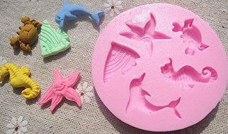 HT BAKEWARE | Sea Creatures Silicone Mold N3