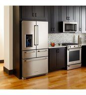 KitchenAid&reg; 25.8 Cu. Ft. 36-Inch Multi-Door Freestanding Refrigerator N8