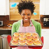 Aluminum Non-stick Baking Cookies Breads Sheet Pan Tray Plate Tool Silver Tone, 18&quot; x 13&quot; N4