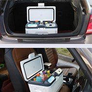 RUIRUI-12L dual refrigeration car refrigerator, refrigerator, freezer, warm refrigerator car second