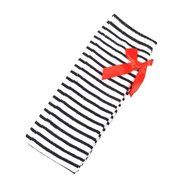 Banggood New Kids Girl Cotton Stripe Bowknot Knee High Long Socks N3
