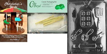 Cybrtrayd J079 Baking Set Jobs Chocolate Candy Mold N3