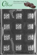 Cybrtrayd AO073 Squares with Bows (Presents) Chocolate Candy Mold with Exclusive Cybrtrayd Copyrighted Chocolate...