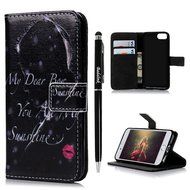 iPhone 7 Case (4.7 inch) - Wallet Folio Flip Premuim PU Leather Case Colorful Print Design with Stand Magnetic... N97