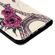 iPhone 7 Case (4.7 inch) - Wallet Folio Flip Premuim PU Leather Case Colorful Print Design with Stand Magnetic... N101