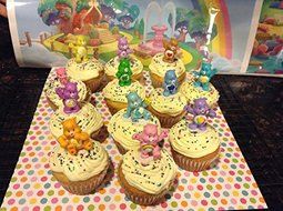Care Bears Deluxe Figure Set of 12 Cake Toppers Cupcake Toppers Party Decorations N3