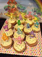 Care Bears Deluxe Figure Set of 12 Cake Toppers Cupcake Toppers Party Decorations N5