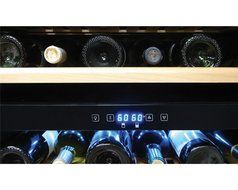 Vinotemp VNTVT-155SBW 155-Bottle Dual-Zone Wine Cooler N2