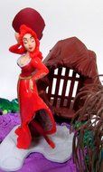 12 Piece PIRATE Yo Ho Yo Ho Birthday Cake Topper Set Featuring Random Pirate Figures and Decorative Themed Accessories N8