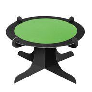 Four Stones Single Tier Server or Cupcake Stand ( green / black )