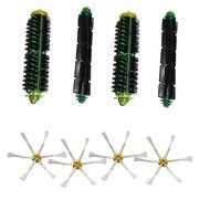 I-Clean Bristle and Flexible Beater Brush + Side Brush for iRobot Roomba 500 Series 510 520 530 540 550 551 560... N2