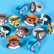 Oasis Supply Zoo Animal Cupcake Decorating Rings - 24 piece set N2