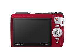 Olympus Tough TG-820 iHS Shock &amp; Waterproof Digital Camera (Red) - International Version (No Warranty) N4