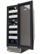 Whynter BWR-171DS Elite 17-Bottle Seamless Stainless Steel Door Dual Zone Built-in Wine Refrigerator N7