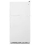 Whirlpool WRT311FZDW 20.5 Cu. Ft. White Top Freezer Refrigerator