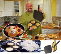 Pancake Maker Pan as Seen on TV Omelette/Eggs/Crepes/Flipjack &amp; More N2