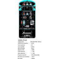 Acesonic PS 420 2-Channel Powered Speaker Cabinet N2