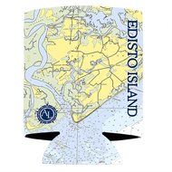 Altered Latitudes Edisto Chart Standard Beverage Cooler (4-Pack) N2