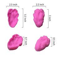 Witkey 3D Lily Petals Shape Non Stick Silicone Molds Fondant Chocolate Molds Candy Molds Baking Cookie Moulds...