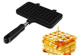 Waffles Mold Baking Pan Aluminum Alloy Biscuit Bakeware Tool N3