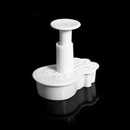 4PCS Sea Shells Cake Baking Mold Plunger Cutter Cake Cookies Cutter Mold Baking Tools N2