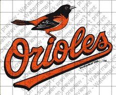 Baltimore Orioles Licensed Edible Cake Topper #4663 N2