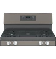 GE JGB645EEKES 30" Gas Freestanding Range with 4 Burners, Sealed Burner, Storage Drawer, 5.0 cu. ft. Primary Oven... N3