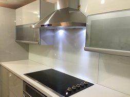 La Cuisine 36" LOH8203-13-GR European Style Wall Mount Stainless Steel Ductless Range Hood Vent W/ Touch Panel... N2