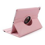 ipad Case Red,TechCode 360 Degrees Rotating Magnetic PU Leather with Stand Smart Auto Sleep/Wake Feature Case... N45