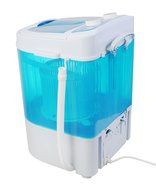 Bismi Mini Portable Washing Machine &amp; Spin Dry 6.6 Lbs Capacity Compact Laundry Washer for Clothes, Garments,... N3