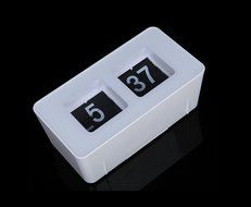 New Retro Desk Table Auto Flip Clock Page Turning Desktop Clocks Classic Stylish Modern Despertador Digital +... N5