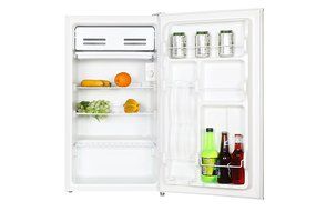 Midea WHS-65LB1 Compact Single Reversible Door Refrigerator and Freezer, 1.6 Cubic Feet, Black N19