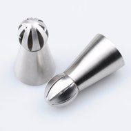 Joinor NEW Version 7pcs Set Stainless Steel Sphere Ball Tips Russian Icing Piping Nozzles Tips Pastry Cake Fondant... N4