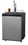 Kegco ICK30S-1 Digital Javarator Cold-Brew Coffee Dispenser - Black/Stainless Steel