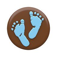 SpinningLeaf Baby Feet Sandwich Cookie Mold N3