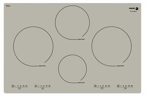 Fagor IFA-80 BN Bonita Induction Cooktop with 4 Cooking Zones, 30-Inch, Grey N2