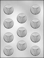 CHOC MOLD MEDICAL CADUCEUS 1 1/2 IN. CH14608