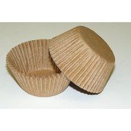 50pc Unbleached Lightweight Standard Size Cupcake Baking Cups Liners Wrappers