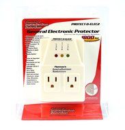 110 Voltage Protector Brownout Surge Refrigerator Dual Plug 1800 Watt Appliance N3