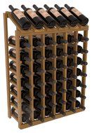 Wine Racks America Redwood 6 Column 8 Row Display Top Kit. 13 Stains to Choose From! N10