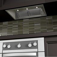 1200 CFM Island Range Hood Size: 14.2" H x 40" W x 24" D N2