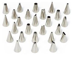 Natizo Cake Decorating Set, 43 Piece Kit Including 26 Icing Tips, Storage Caddy, Cleaning Brush, Piping Bags &amp;... N6