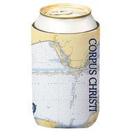 Altered Latitudes Corpus Christi Chart Standard Beverage Cooler (4-Pack) N2