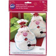 Wilton Santa Face Treat Bags, 15-Pack