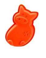 HSE Top grade animal Silicone baking molds lovely pig red
