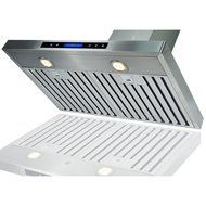 AKDY&reg; 30"/36"/42"/48" Stainless Steel Wall Mount Kitchen Cooking Fan Vent Range Hood LED Display Touch Control... N12